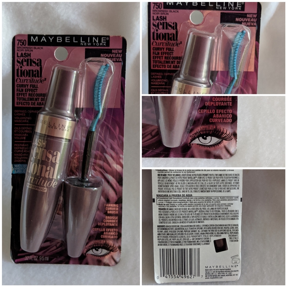 Maybelline "brownish black"